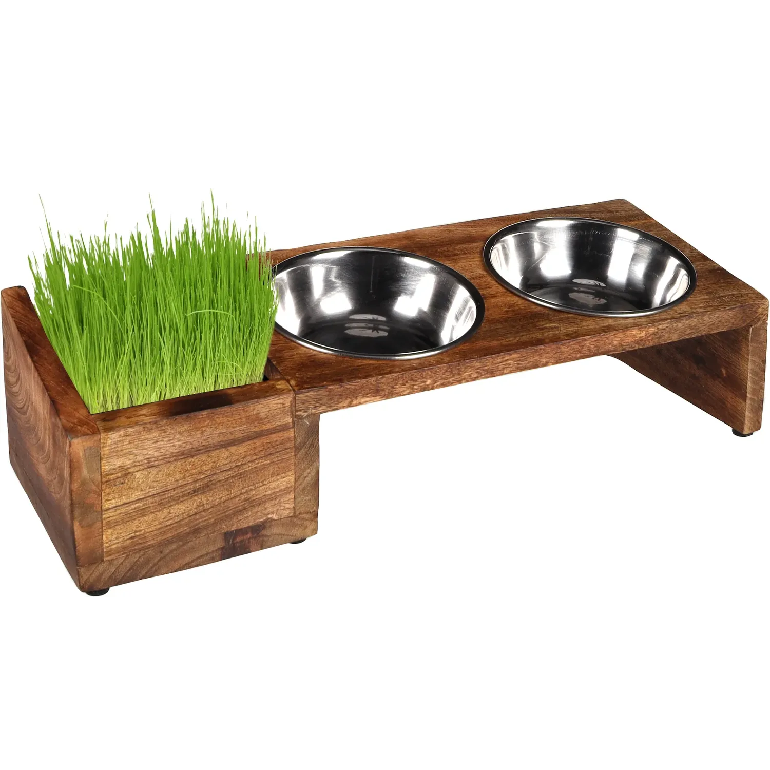 Flamingo Lela Duo Dinner Stainless Steel Cat Bowl