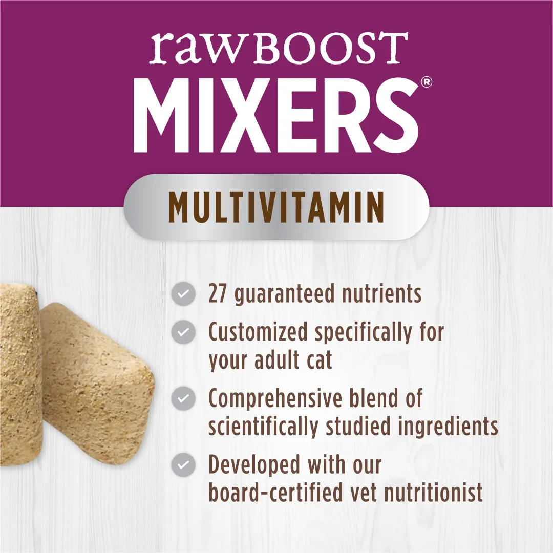 Instinct Raw Boost Mixers Multivitamin for Adult Cats Freeze-Dried Cat Food Topper - Image 5