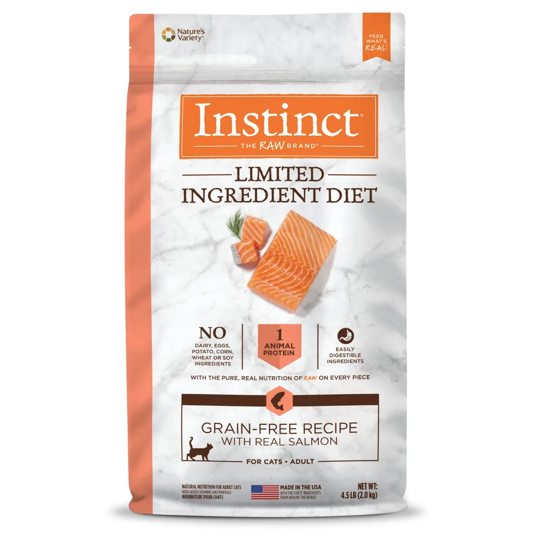 Instinct Limited Ingredient Diet Real Salmon Dry Cat Food, 2kg