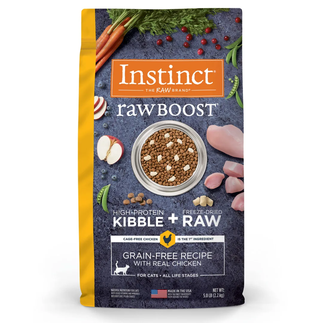 Instinct Raw Boost Real Chicken Grain-Free Dry Cat Food