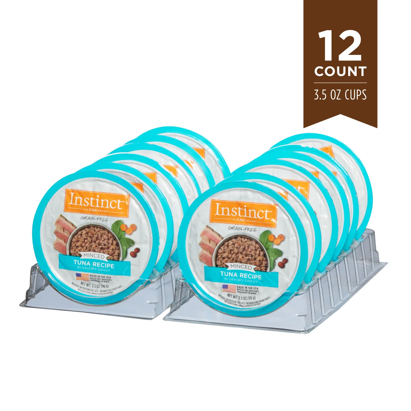 Instinct Minced Real Tuna Grain-Free Wet Cat Food, 99g - Image 6