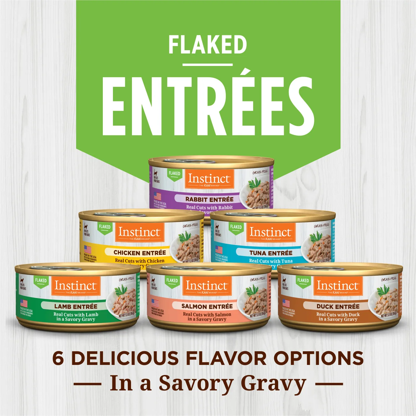 Instinct Lamb Entree Grain-Free Flaked Wet Cat Food, 85g - Image 6