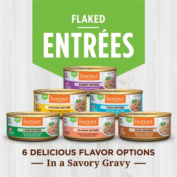 Instinct Salmon Entree Grain-Free Flaked Wet Cat Food, 85g - Image 6