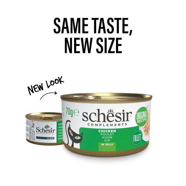 Schesir Chicken in Jelly Wet Cat Food, 70g - Image 7