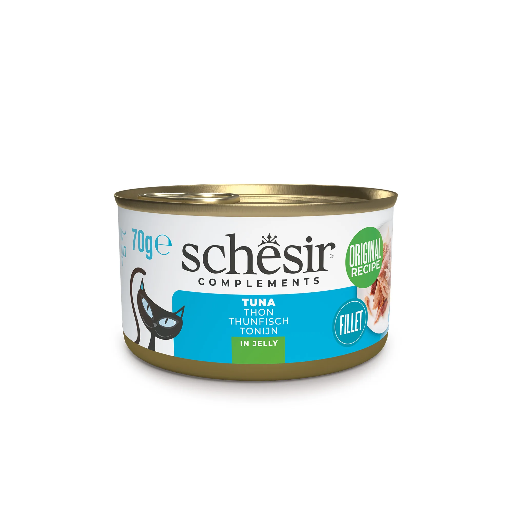 Schesir Tuna in Jelly Wet Cat Food, 70g