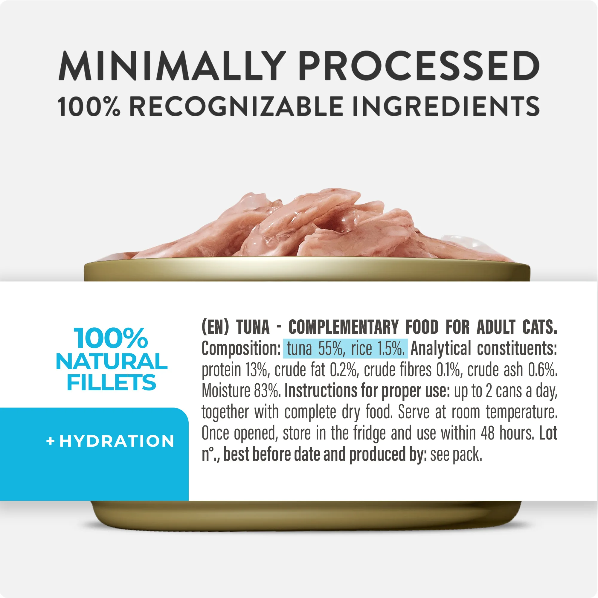 Schesir Tuna in Jelly Wet Cat Food, 70g - Image 4