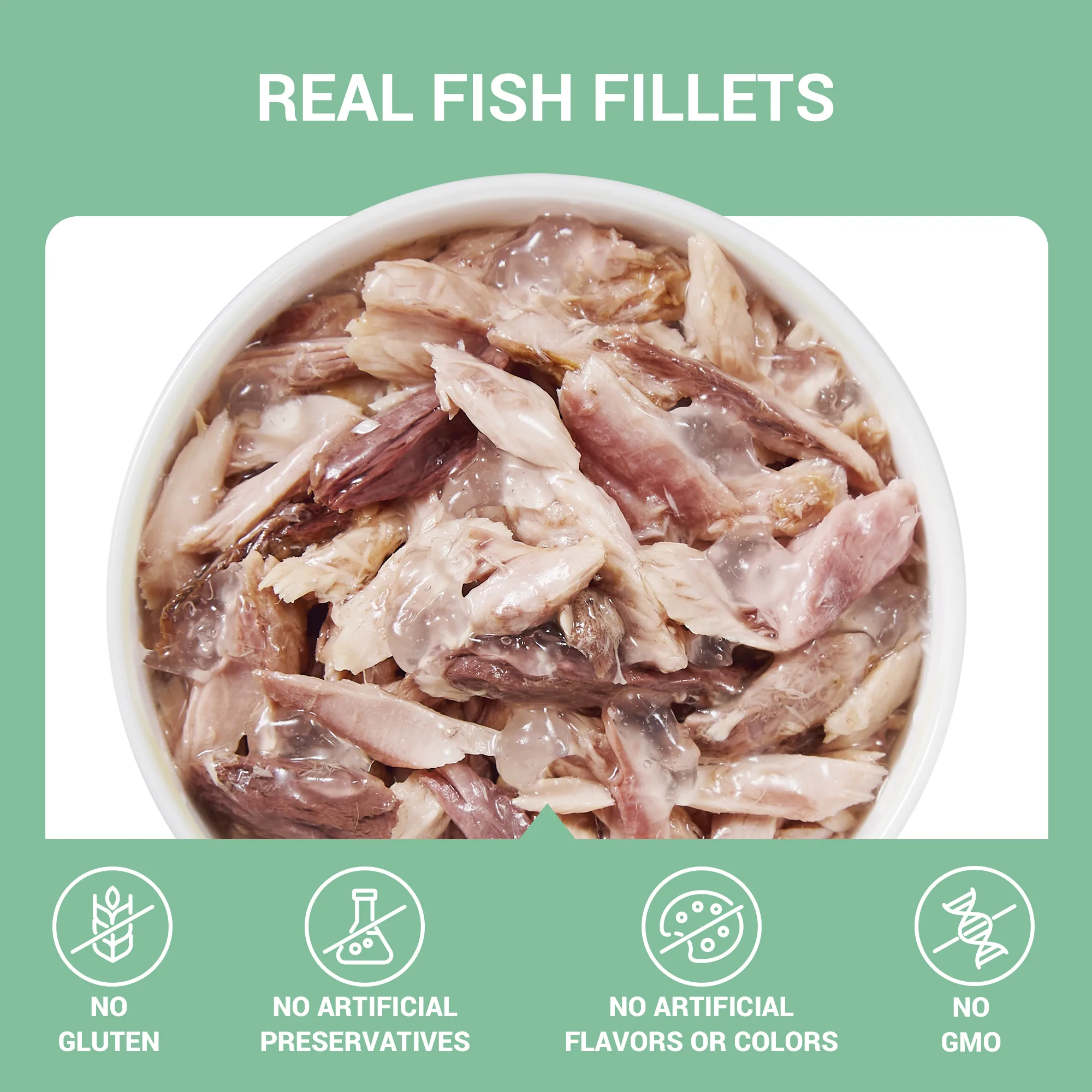 Schesir Tuna in Jelly Wet Cat Food, 70g - Image 3