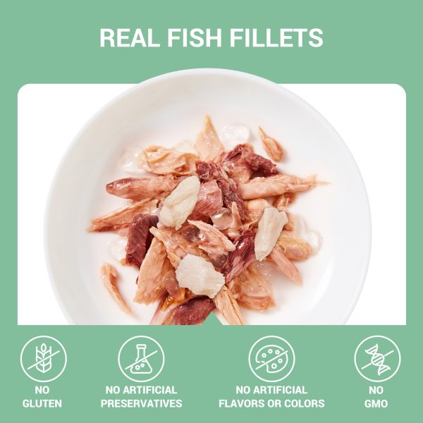 Schesir Tuna with Hake in Jelly Wet Cat Food, 70g - Image 2
