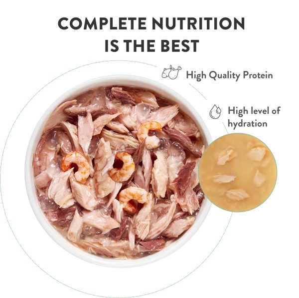 Schesir Complete Nutrition Tuna with Beef in Broth Wet Cat Food, 85g - Image 5