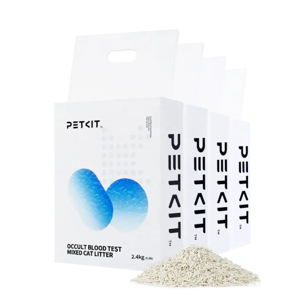 PetKit Occult Blood Test Tofu Mixed Cat Litter, 5.2lb