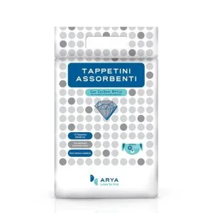 Arya Puppy Pads with Activated Carbon, 60x60cm