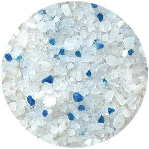 Alternative view of LindoCat Crystal, Silica Gel 5L