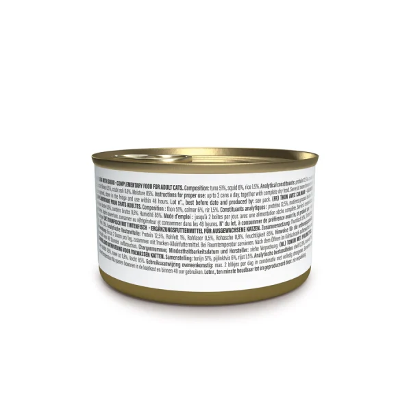 Schesir Tuna with Squid in Jelly Wet Cat Food, 70g - Image 3