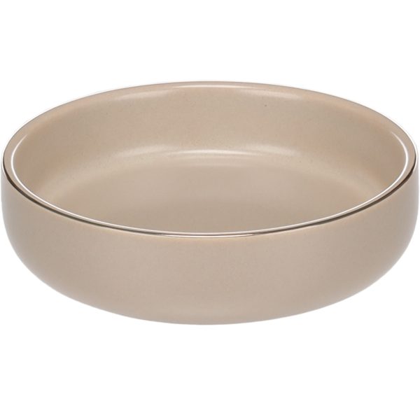 Flamingo Eram Ceramic Cat Bowl, Beige