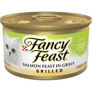 Fancy Feast Grilled Salmon Feast In Gravy Wet Cat Food, 85g