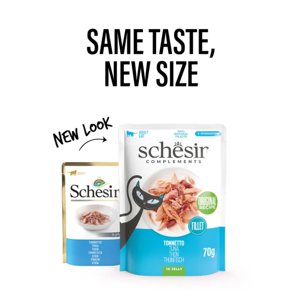 Schesir Tuna in Jelly Wet Cat Food, 70g - Image 2