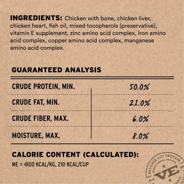 Vital Essentials Freeze-Dried RAW Chicken Entree Crunchy Mini Nibs Dog Food, 5.5oz - Image 3