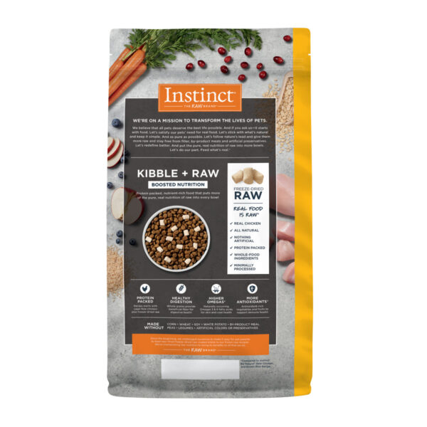 Instinct Raw Boost Whole-Grain Real Chicken & Brown Rice Dry Dog Food, 1.5kg - Image 4