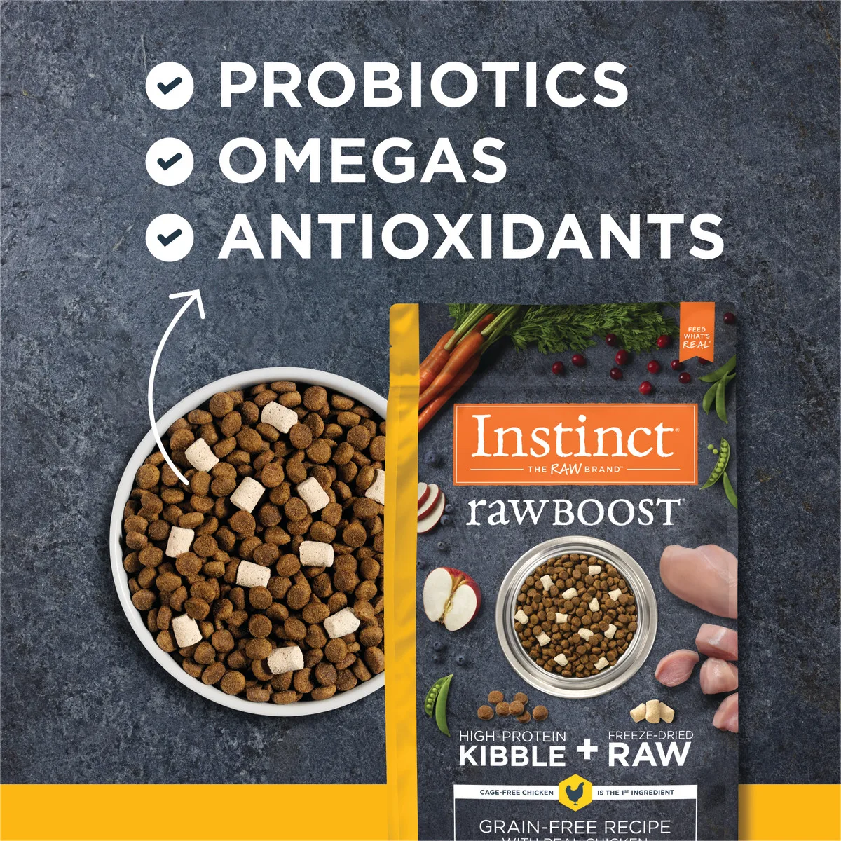 Instinct Raw Boost Real Chicken Dry Dog Food - Image 2