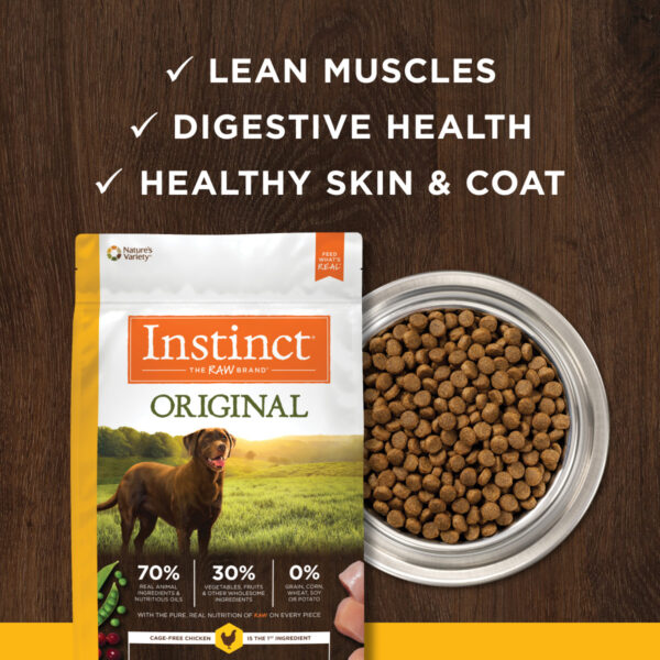 Instinct Original Grain-Free Recipe Real Chicken Dry Dog Food - Image 3