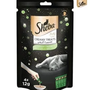 Sheba Melty Creamy Chicken Flavor Cat Treat, 48g