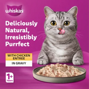 Alternative view of Whiskas Purrfectly Chicken Entree Wet Cat Food, 85g