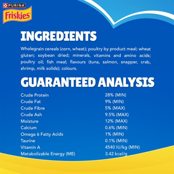 Friskies Seafood Sensation Dry Cat Food - Image 5