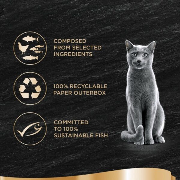 Sheba Soup Salmon Wet Cat Food, (40g x 4 Pieces) - Image 3