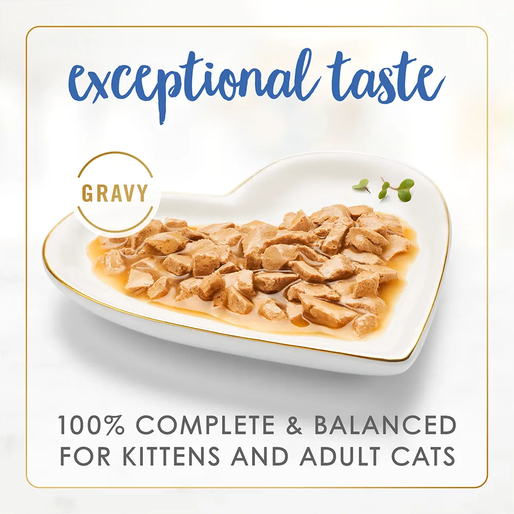 Fancy Feast Gravy Lovers Ocean Whitefish and Tuna Feast Gourmet Wet Cat Food, 85g - Image 3