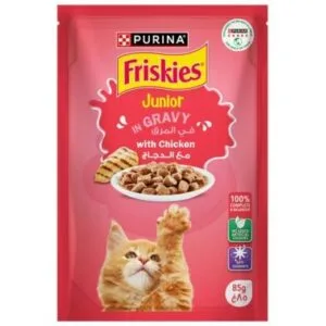 Friskies Junior Chicken in Gravy Wet Kitten Food, 85g