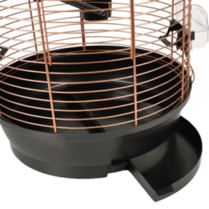 Alternative view of Flamingo Parakeet Cage Sanna 2, Copper and Black