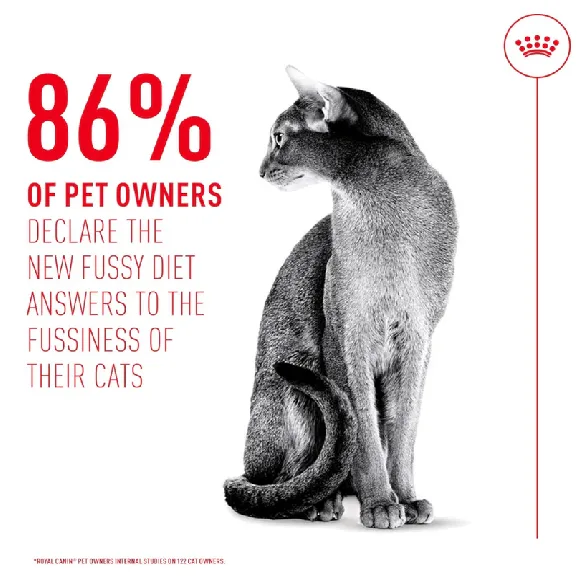 Royal Canin Fussy Exigent Dry Cat Food, 2kg - Image 3