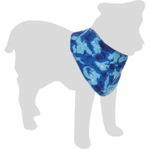Alternative view of Flamingo Fresk Cooling Bandana Vrio, Blue