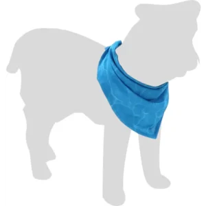 Alternative view of Flamingo Fresk Cooling Bandana Inou, Blue