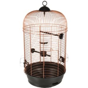 Flamingo Parakeet Cage Sanna 2, Copper and Black