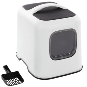 Flamingo Litter Box Trudy White