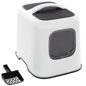 Flamingo Litter Box Trudy White