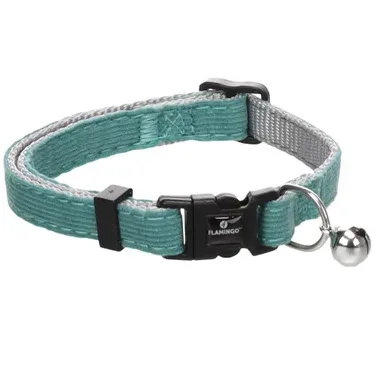 Flamingo Elfi Teal Cat Collar - Image 2