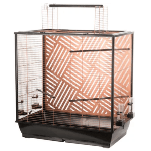 Flamingo Parakeet Cage Siri, Copper Black