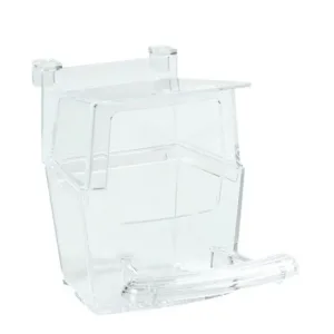 Flamingo Alfi Seed and Water Cup with Step, Transparent 50ml