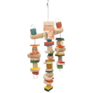 Alternative view of Flamingo Apia Mix Parrot Toy
