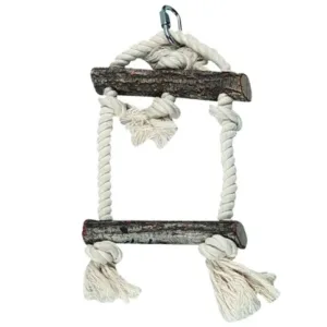 Flamingo Swing Parrot Toy, Brown