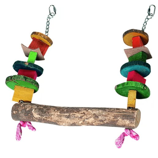 Flamingo Swing Mix Parrot Toy