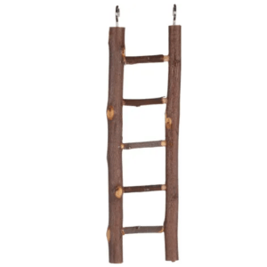 Flamingo Scara Ladder Parakeet Toy, Brown