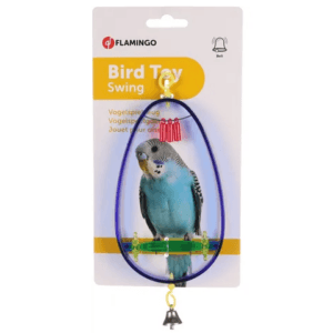 Alternative view of Flamingo Delta Swing Bird Toy, Blue