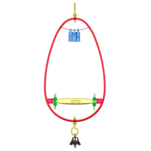 Flamingo Delta Swing Bird Toy, Red