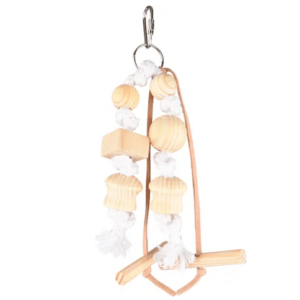 Flamingo Appi Blocks Stick Bird Toy, Beige