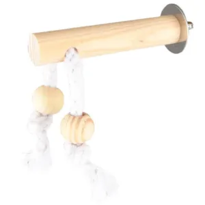 Flamingo Appi Perch Bird Toy, Beige