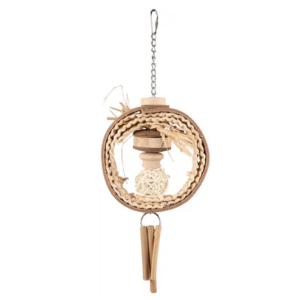 Flamingo Duma Hippie Bird Toy, Beige