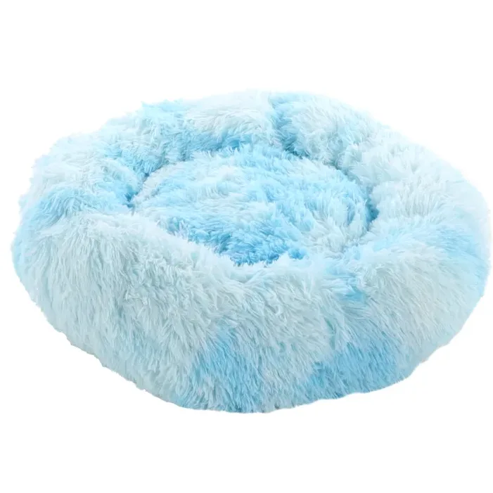 Flamingo Demi Round Pet Bed, Blue